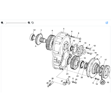 Imported D7H reducer 8P-8974