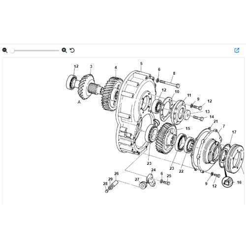 Imported D7H reducer 8P-8974