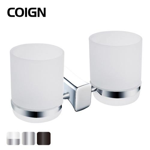 Black Bathroom Cup Holder Bathroom Metal Cup Holder Wall Mount Manufactory