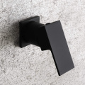 Black Bathtub Faucet Tub Handles Valve Waterfall Tap