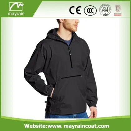 Men' s Casual Waterproof Custom Rain Jacket