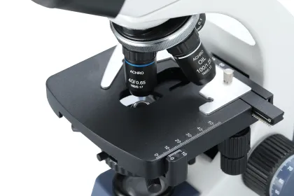 Wide Field Plan-scope Eyepiece Biological Microscope