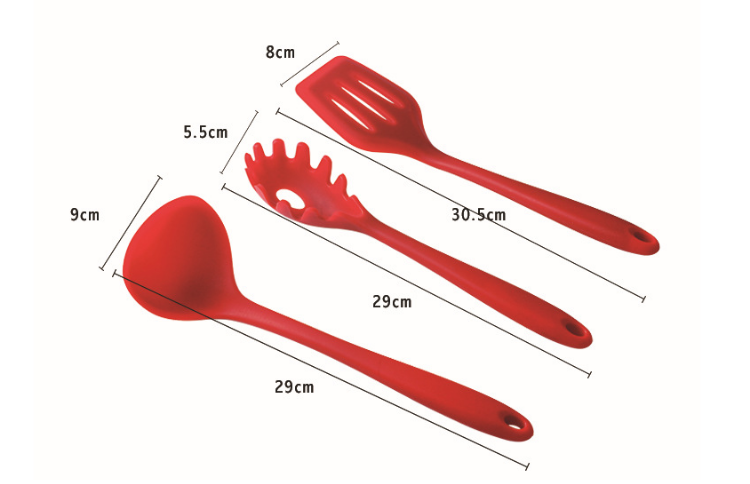 سيليكون الطبخ أواني المطبخ Ser Ladle Spoon بالجملة