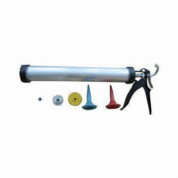 Silicone Gun with Nine Degrees Semi-cylindrical Type and Gear Pole