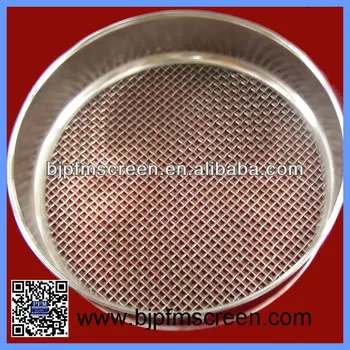 Stainless Steel Laboratory Soil Testing Sieve