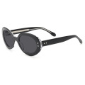 Oval Acetate Sunglasses Women