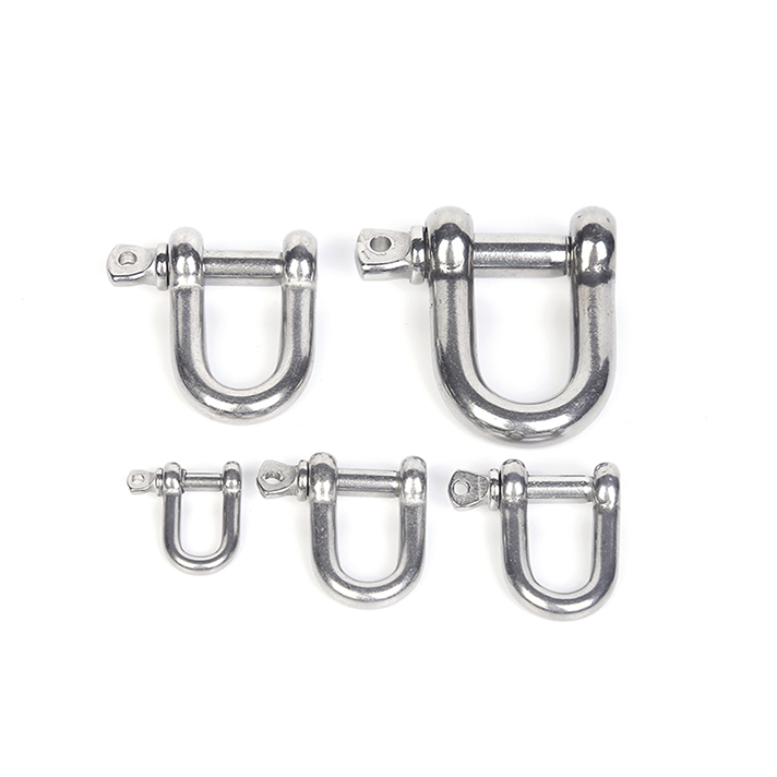 Stainless steel D-type shackle (7)