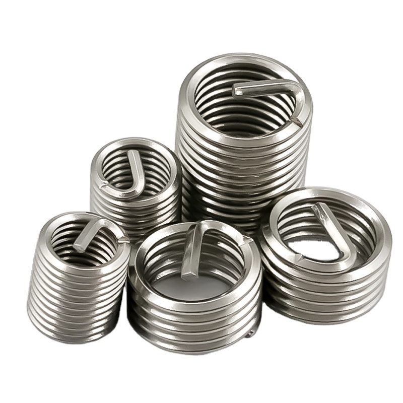304ss Lock Screw Fasteners M6 M7 M8 M10 Thread Insert 10mm Length Custom Size Metric System Steel Brass Material Carton Packing