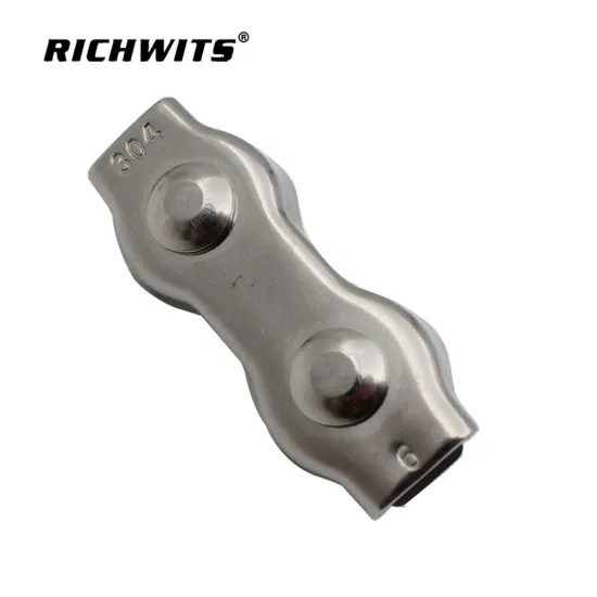 Stainless Steel Cable Clamp duplex Single Bolt Wire Rope Clips
