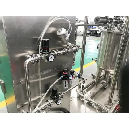 Carbonated CO2 Gas Sugar Processing Mixer