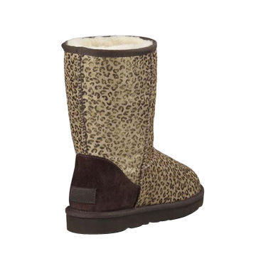Warm snow boots, made of PU