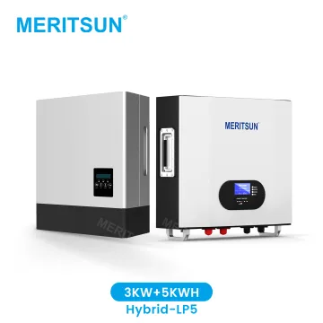MeritSun Hybrid Solar System Inverter 3kw-5kwh Wall Mount with Battery Support