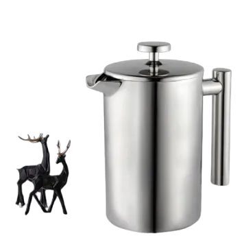 Popular Customized Stainless Steel French Press Pot - Durable and Extreme Temperature Resistant