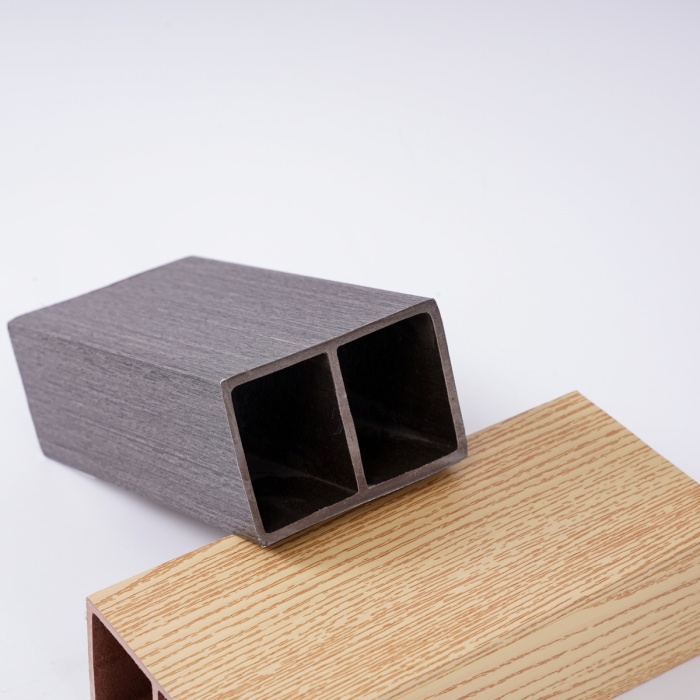 WPC Wall Panel Fluted Wall Clading Rintangan Saiz disesuaikan dengan Integrasi Lancar Tanpa Lancar Modern Rustic