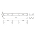 711 jerin Dutsen Hanger tare da fil 4