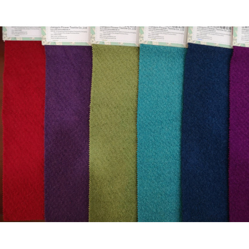 Вязаная шерстяная вискоза полиэфирная смесь