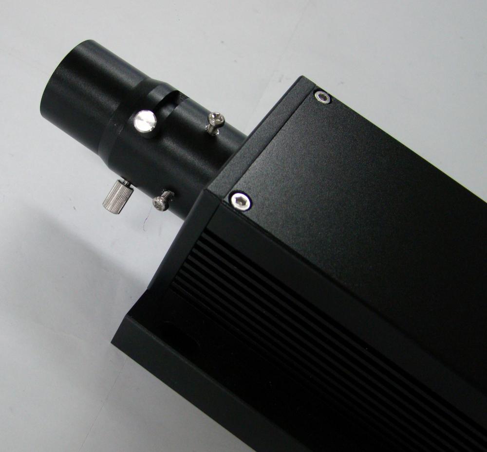 Portable variable attenuator fixed on laser head