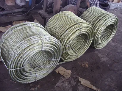 Galvanized Soft Wire Rope 6X12 7FC