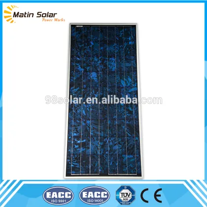 Top supplier high efficiency 100W poly yingli solar panel