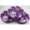 Purple Sweet Candy Tin Box