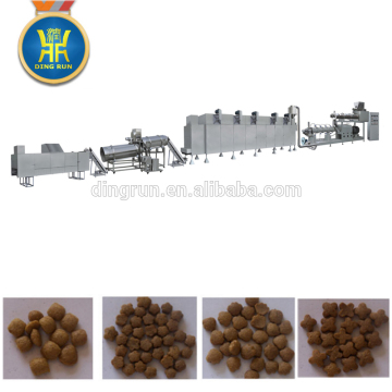 Dog food pellet extruder machine dog food processing line