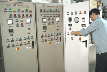 Bus Paint Booth Control Box