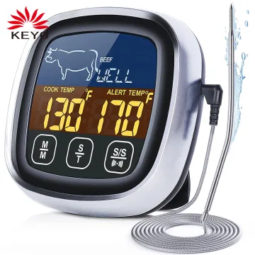 Food Thermometer Touchscreen LCD Large Display Instant Read wireless meat digital food cooking thermometer