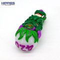 Glass Hand Pipes with 420 Green devil