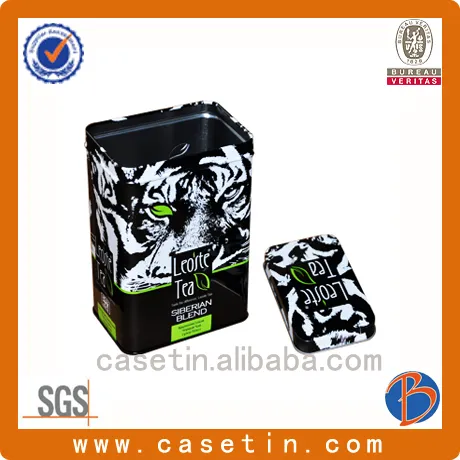 food grade candy tin box,promotion rectangular tin box