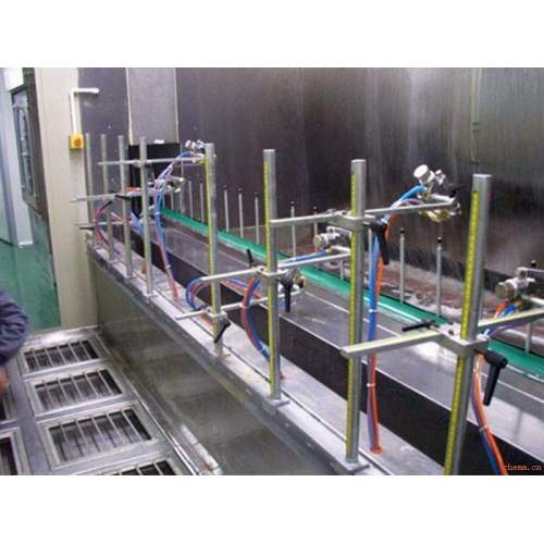 paint automatic spraying and leveling production line