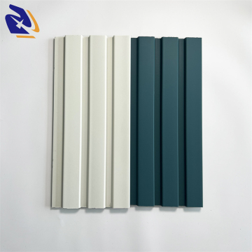 Solid Color Wall Panels and Plastic Ceiling Moulding for Interior Design