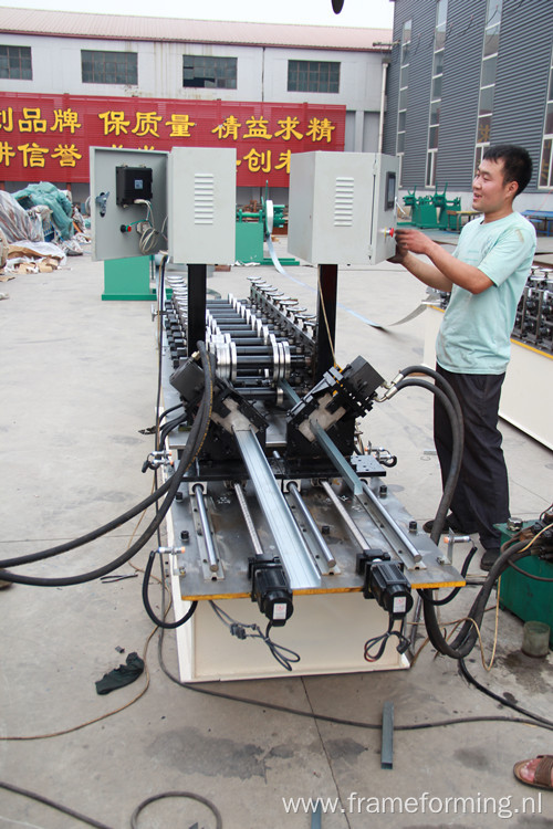 combined Steel Stud Framing pop channel roll forming machine