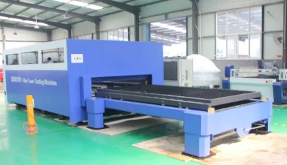 Fiber 20mm stainless steel laser cutting machine with IPG and Precitec for sale