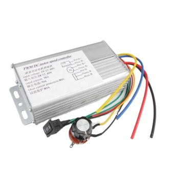 24V 50A 1200W DC Motor Controller with Direction Button, Potentiometer Speed Control & Remote