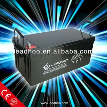 12V 200AH solar street light GEL battery