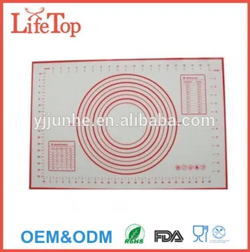 Food Grade Silicone Pastry Mat with Measures