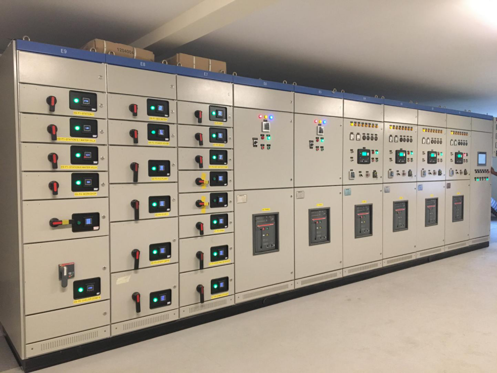 installation of the residual current relay