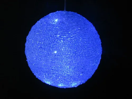 24l white led acrylic ball
