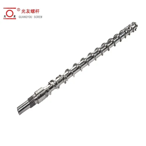 Șurub unic extruder de precizie din oțel inoxidabil pentru mașina de formare a foilor