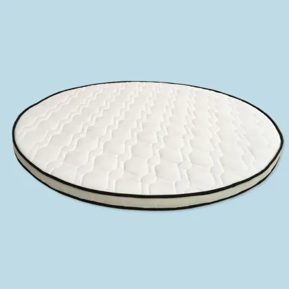 Round Shape Queen King Size Cheap Tatami Fold Hotel Mattress