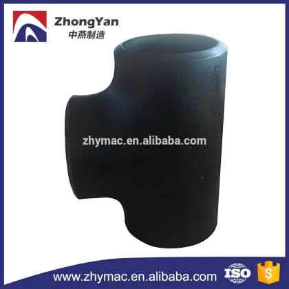 SCH 40 astm a234 wpb straight tee manufacturer