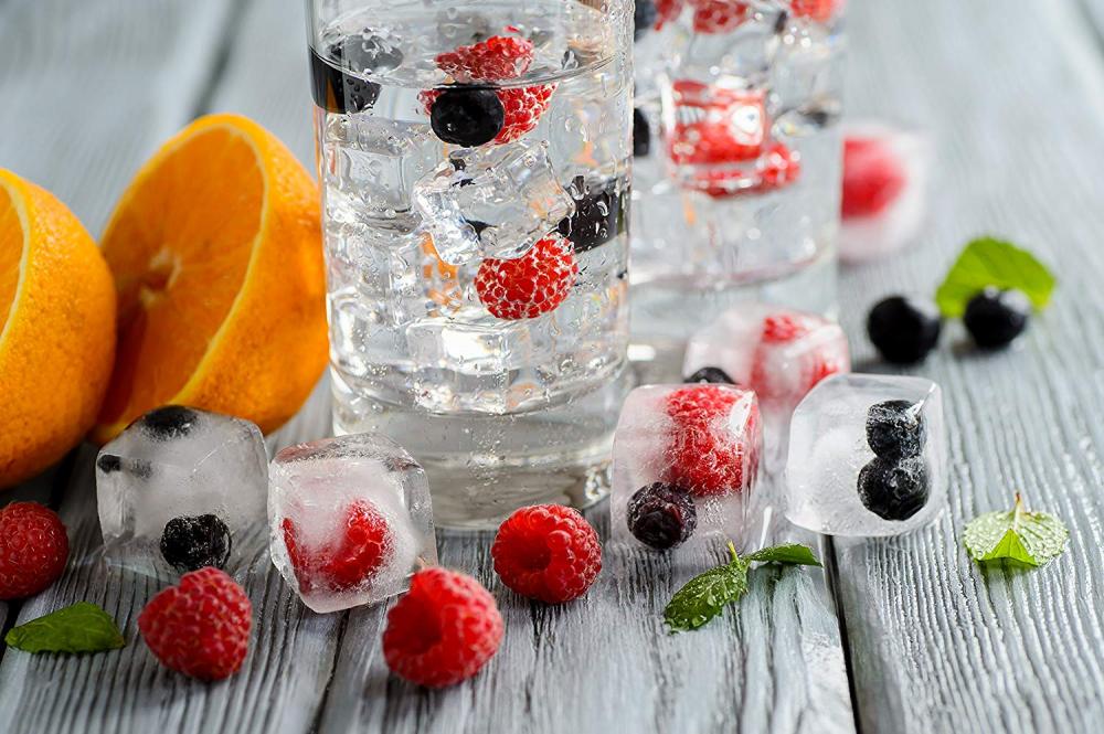 Bandeja de cubitos de hielo de silicona de fácil liberación