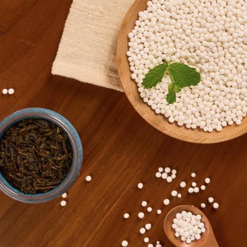 White Mini Pearl Food Delicious Mini Tapioca Pearl balls Factory