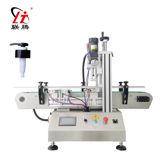 Auto Desktop Automatic Dropper Ropp Twist Crimping Electric Capping Machine for Glass Cans and Bottles