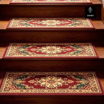Non‑slip indoor stair treads