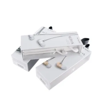 Electronic Boxes With Paper Tray For Holding Earphone