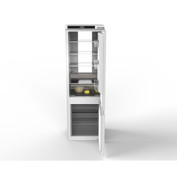 Stainless Steel Commercial Kitchen Work Top Fridge with Under Bench Freezer