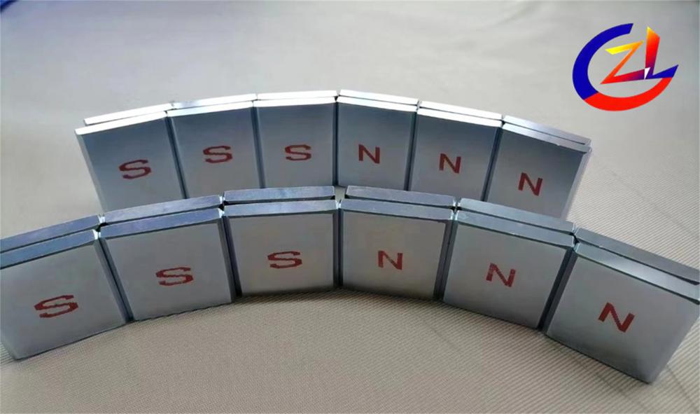 segment ndfeb magnets for bldc motor