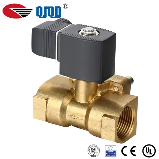 1 inch high pressure brass water solenoid valve with high quality