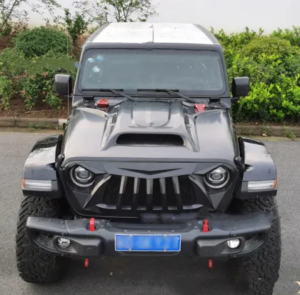 2018-2022 Jeep Wrangler JL Metal Hood Accessories